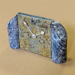Kamenné stolní hodiny z břidlice - Jádra - bytové doplňky