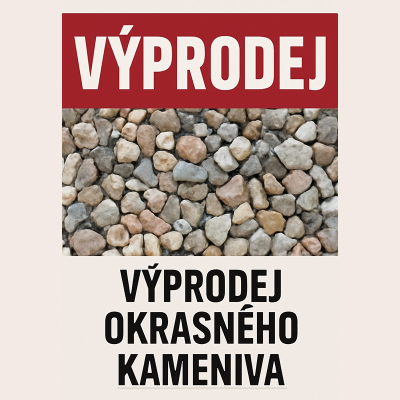 výprodej okrasného kameniva